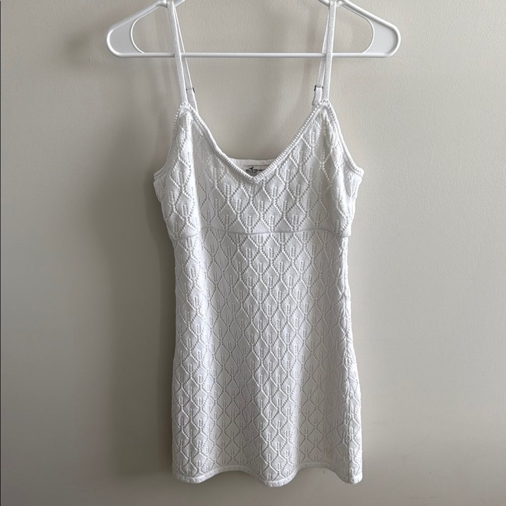 NWT Hollister White Lace Dress